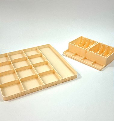 Bandeja Com 13 Divisórias + Suporte Alicate - O kit