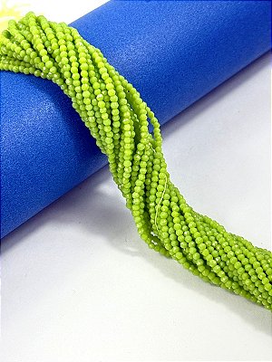 Fio Cristal 1mm Vidro Facetado - O Fio