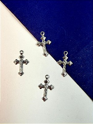 Pingente Cruz Aço Inox - 01 unid