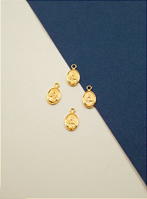 Pingente Religioso Sagrado Coracao de Jesus - 5 milesimos - 01 unid