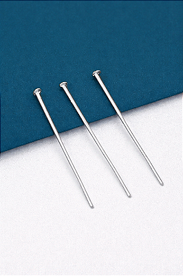 Alfinete Prego 5Cm Aço Inox - 100Pçs