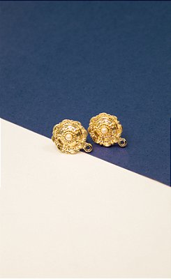 Base De Brinco Ouro - O par