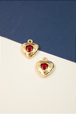 Pingente Coracao - 01 unid