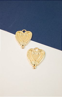 Pingente Coracao - 01 unid