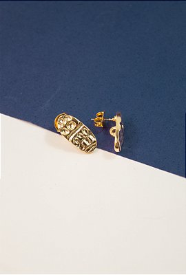 Base De Brinco Ouro - O par