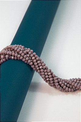 Fio Cristal 4Mm Vidro Facetado - O Fio