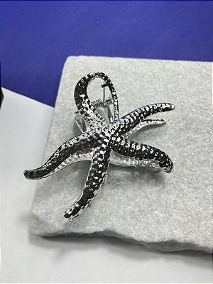 Piranha de metal Estrela do mar - 1 unidade