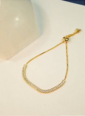 Pulseira Gravatinha Riviera Ouro - 1 Und