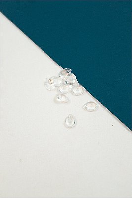 Pingente Gota Zirconia - 01 Und