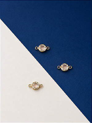 Pingente Zirconia 2 Saidas - 01 Und
