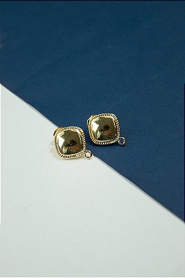 Base De Brinco Ouro - 01 Par