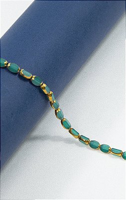 Fio Murano Oval Facetado - 01 Und