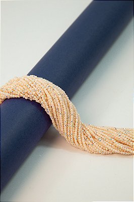 Fio Cristal 1mm Vidro Facetado - O Fio