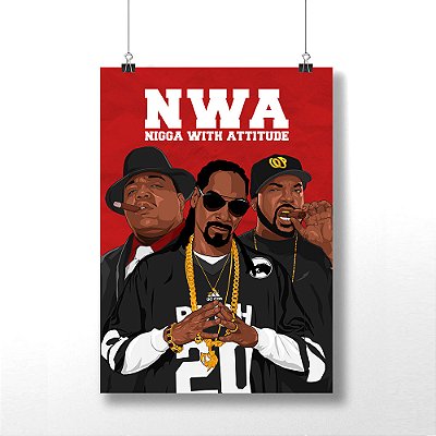 Placas Decorativas de Rappers Americanos - Celebre a Cultura Hip-Hop em Sua Parede