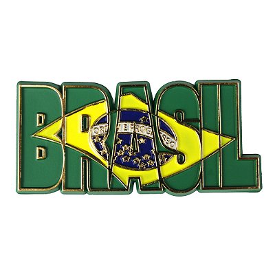 Imã de geladeira Bandeira Do Brasil Decorativo