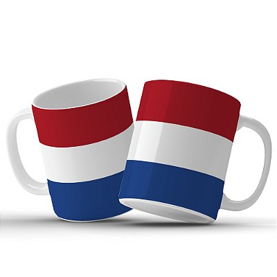 Caneca Personalizada Bandeira Da Holanda - Caneca do Holanda