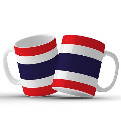 Caneca Personalizada Bandeira Da Tailândia - Caneca da Tailândia