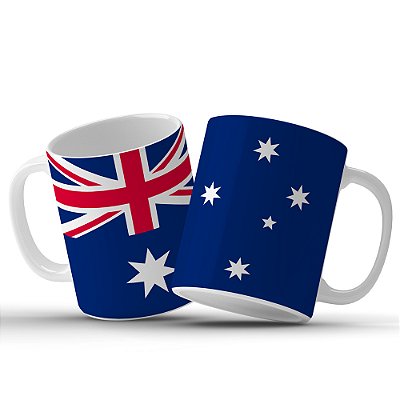 Caneca Personalizada Bandeira Da Austrália - Caneca da Austrália