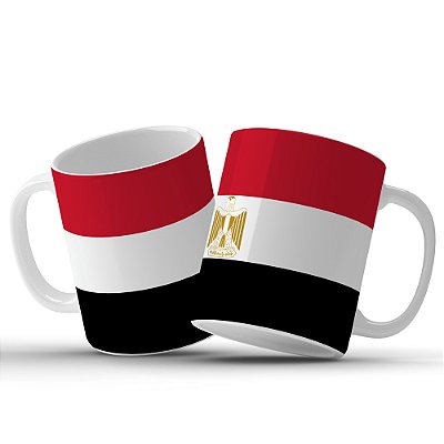 Caneca Personalizada Bandeira Do Egito - Caneca do Egito