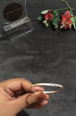 Bracelete Liso - Prata 925