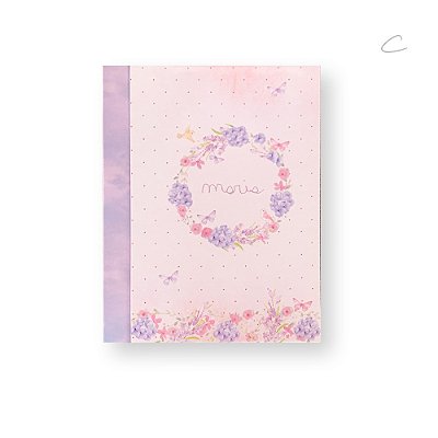 Livro Minha Primeira Infância, 0 a 5 anos - Capa Floral