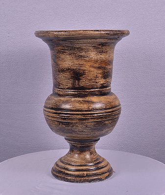4765 vaso cerâmica envelhecido g.