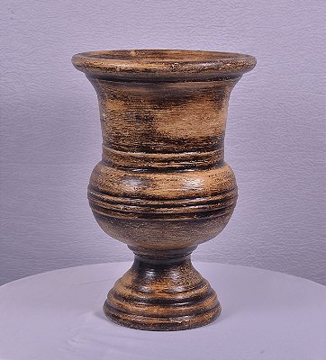 4766 vaso cerâmica envelhecido m.
