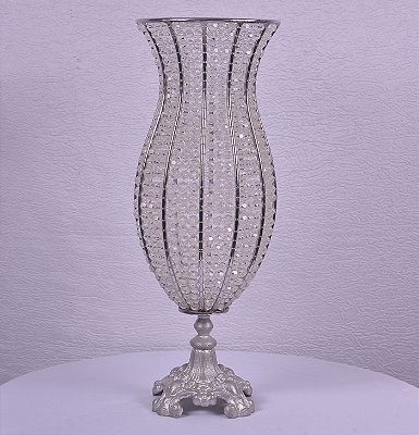 4822 vaso cristal pedras alto