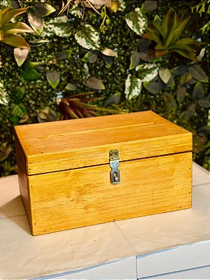 4860 baú rústico para presente