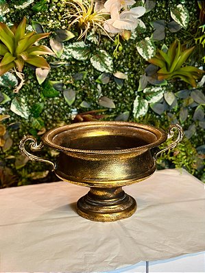 6105 vaso dourado metal g