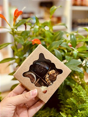 Caixinha quatro docinhos