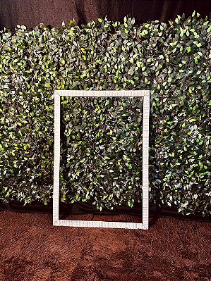 4972 moldura branca trabalhada