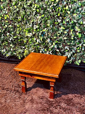 6126 Mesinha centro madeira rústica