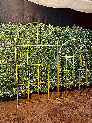 6671 Biombo painel metal 2 alturas