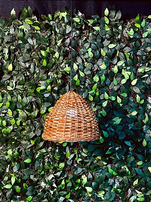 5126 Pendente de luz cesto vime