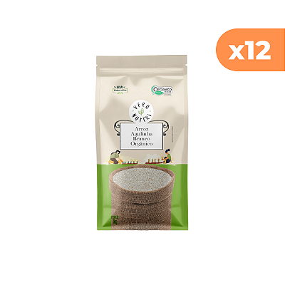 Arroz Agulhinha Integral Orgânico 1Kg Vero Nuttri | CAIXA  - 12 Unidades