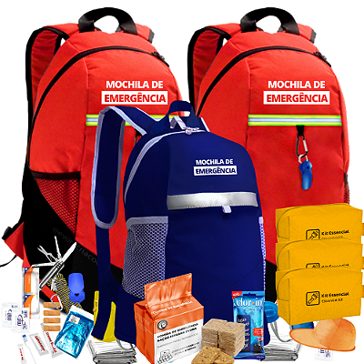 Mochila de Emergência Évora | Kit Família | Essencial