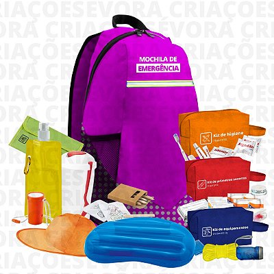 Mochila de Emergência Évora Kit Júnior