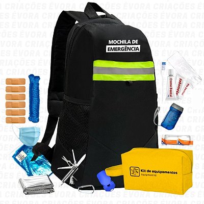 Mochila de Emergência Évora | Kit Essencial