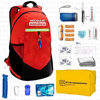 Mochila de Emergência Évora | Kit Essencial