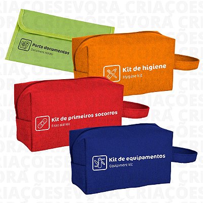 Mochila de Emergência Évora Kit Básico - Évora Criações