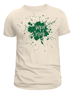 CAMISETA 'MANCHA VERDE IMPÕE RESPEITO' OFF WHITE