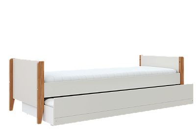 Cama Com Auxiliar - Bo  - Areia/Jequitiba