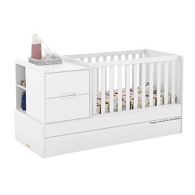 Berço Formare - Multifuncional -  Branco - 61081 - prontaentrega