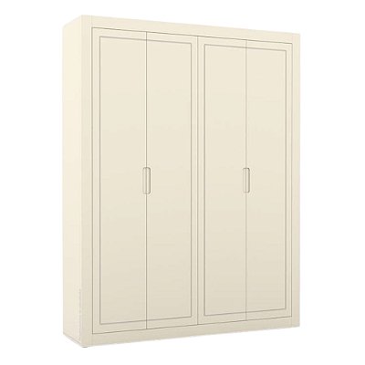 Guarda-Roupa Tutto New - 4 Portas - Off White - 70793
