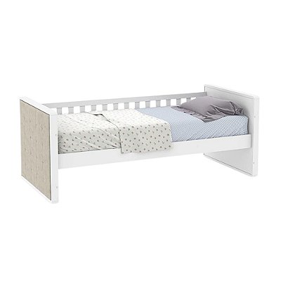 Cama Babá Tutto New - Com Capitonê - Branco - 51613