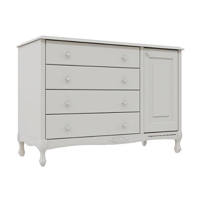 Cômoda Ópera - Com Porta - Branco