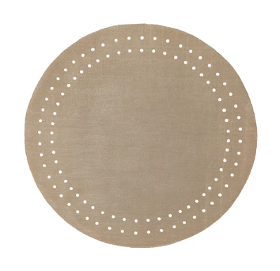Tapete - Mini Poá Sisal - Redondo