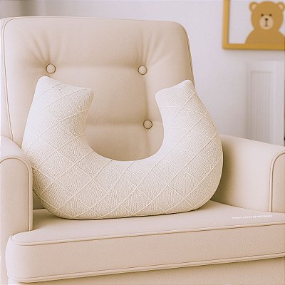 Almofada De Amamentação - Tricot - Off White 001