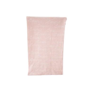 Manta Com Nome - Trico - Rosa Pastel 003